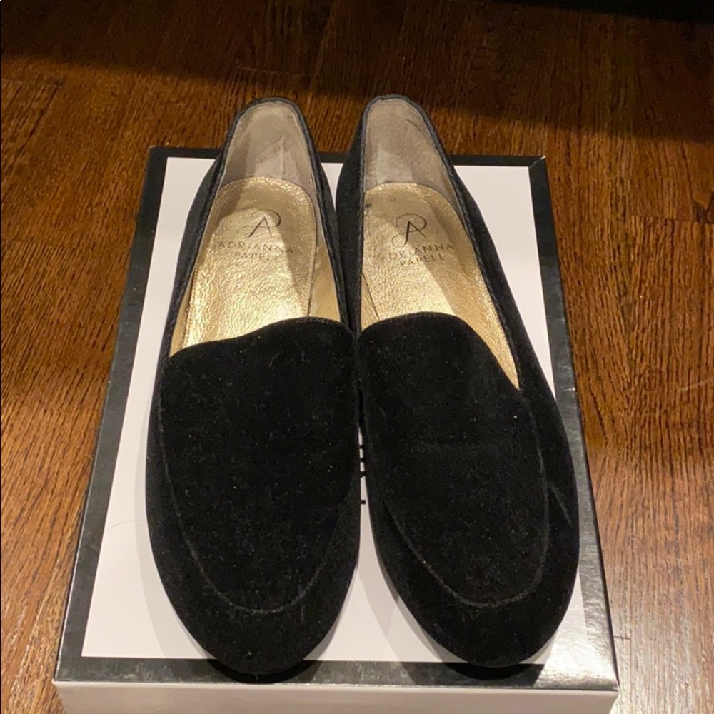 Adrianna Papell Womens Britt-v Moccasin 8 1/2
